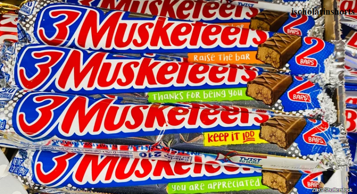 3 Musketeers Candy Bars used to come in three Flavors.