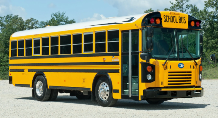 Why are the Top of Most School Buses Painted White?